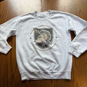 Game Day Couture ARMY White Graphic Women's Sweatshirt SZ SMALL